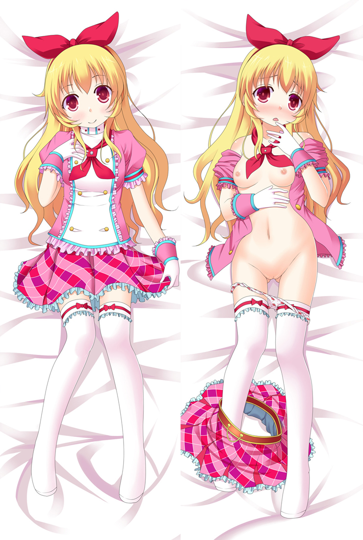 Aikatsu! Hoshimiya Ichigo Anime Dakimakura Hugging Body Pillow Cover Case