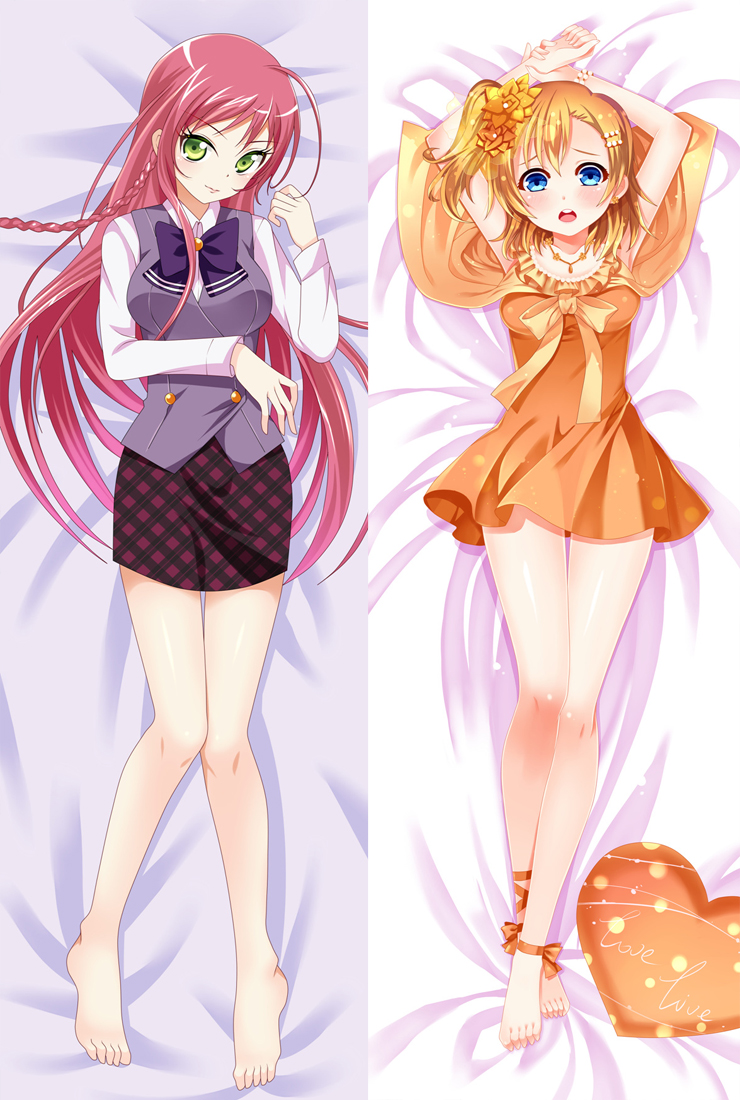Love Live! Kosaka Honoka Anime Dakimakura Hugging Body Pillow Cover Case