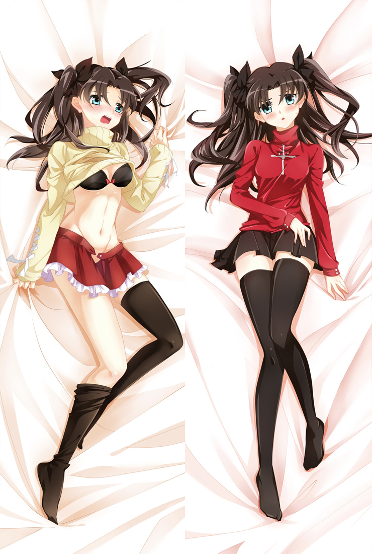 Fate/stay night Rin Tohsaka Anime Dakimakura Hugging Body Pillow Cover Case