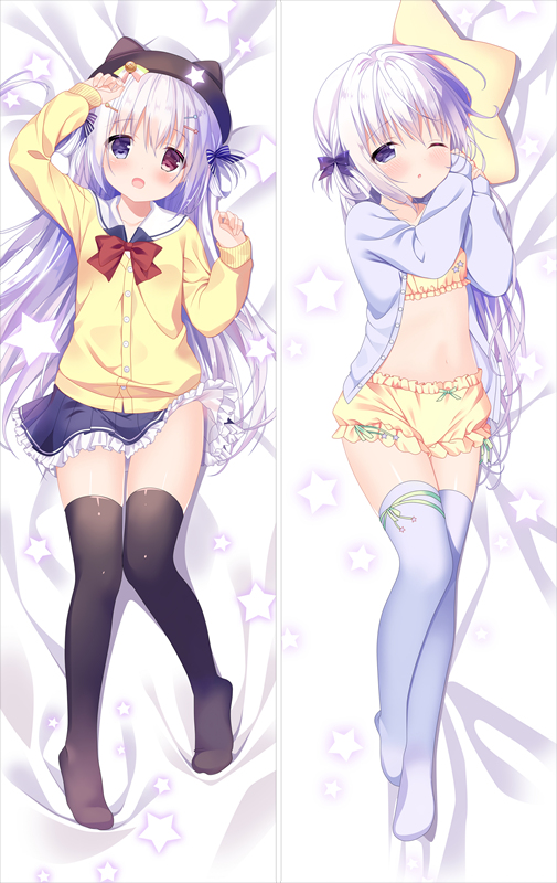 New Anime Artist Miwa Futaba Original Beauty Girl Dakimakura Bed Hugging Body Pillow Case