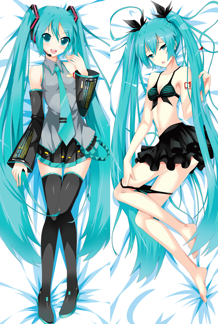 Vocaloid Hatsune Miku Anime Dakimakura Pillow Case Cover