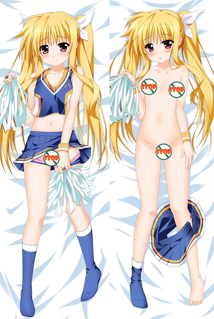 Magical Girl Lyrical Nanoha A's Yuri Eberwein Anime Dakimakura Hugging Pillow Cover