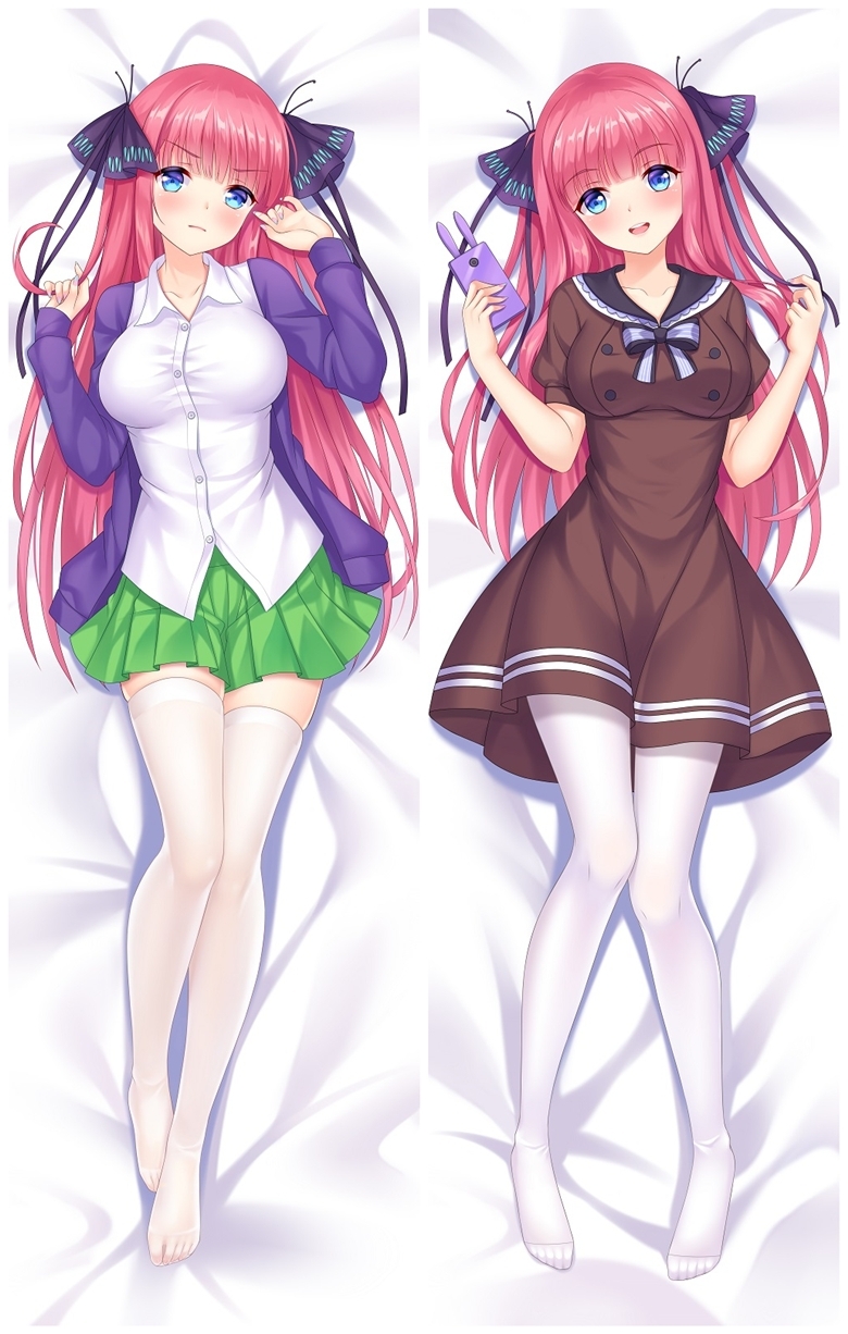 The Quintessential Quintuplets Nakano Nino 3D Detachable Pillow Cover（Including 3D Breasts or Hips）