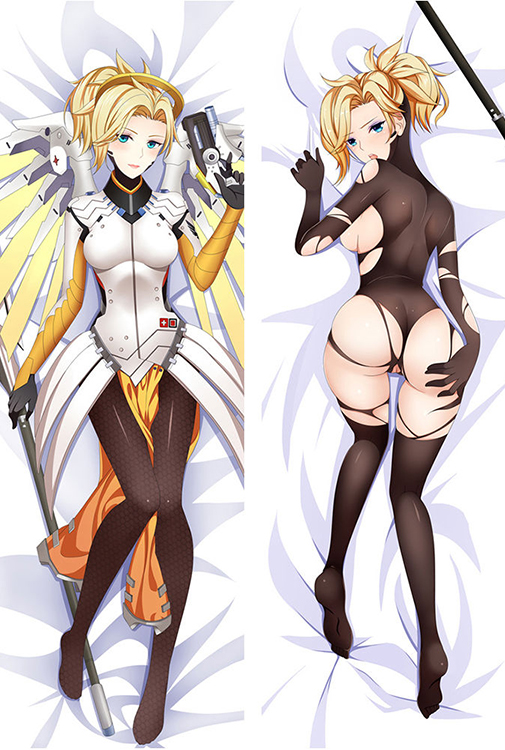 Overwatch Mercy Anime Dakimakura Body Pillow Cover