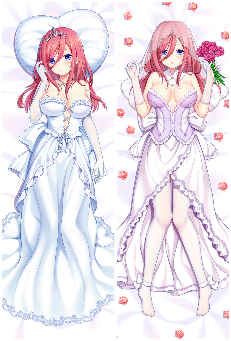 The Quintessential Quintuplets Nakano Miku 3D Detachable Pillow Cover（Including 3D Breasts or Hips）