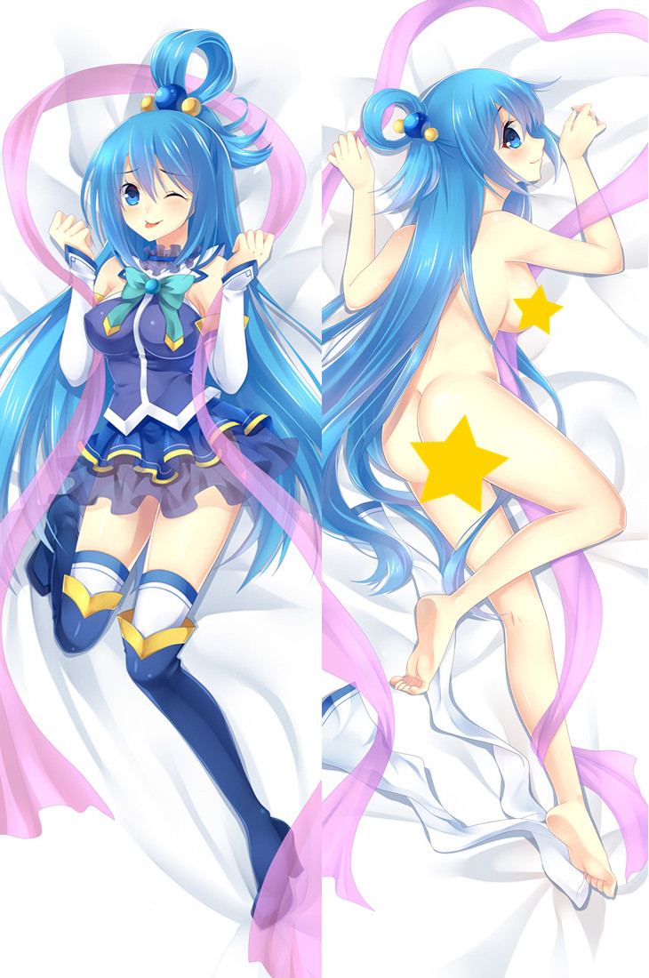 KonoSuba God's Blessing on This Wonderful World Aqua Anime Dakimakura Pillow Cover