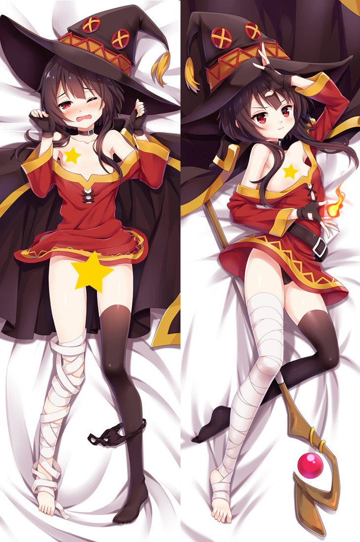 KonoSuba God's Blessing on This Wonderful World! Megumin Anime Dakimakura Pillow Cover