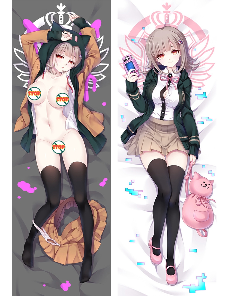 Danganronpa Nanami ChiaKi Anime Dakimakura Otaku Pillow Case Cover Hugging Body