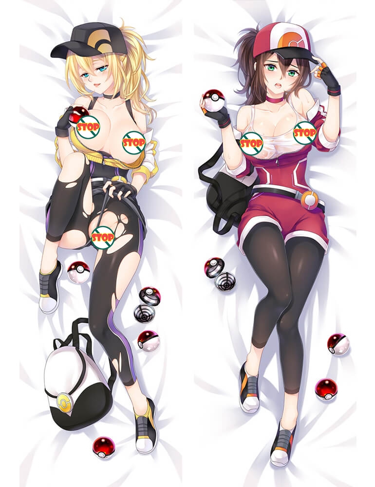Pokemon Go Team Leader Valor Anime Dakimakura Pillow Cover