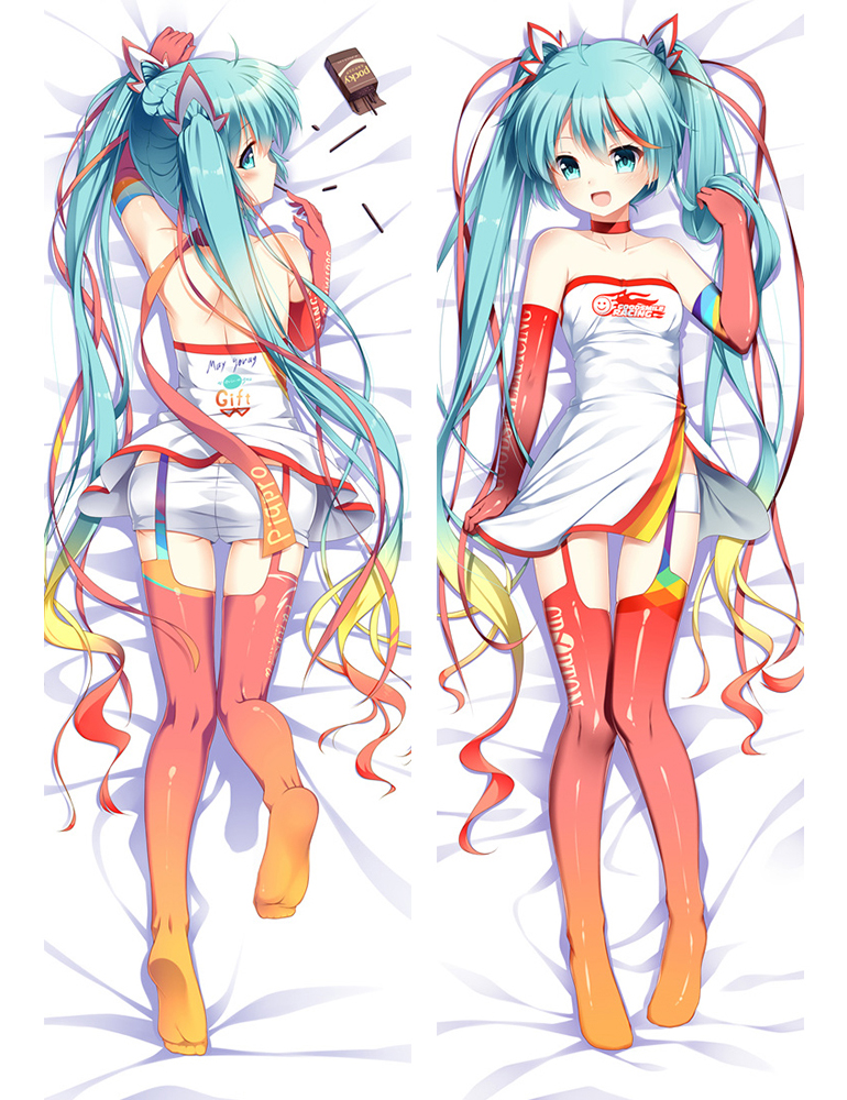 Vocaloid Hatsune Miku Racing Miku Anime Dakimakura Pillow Cover