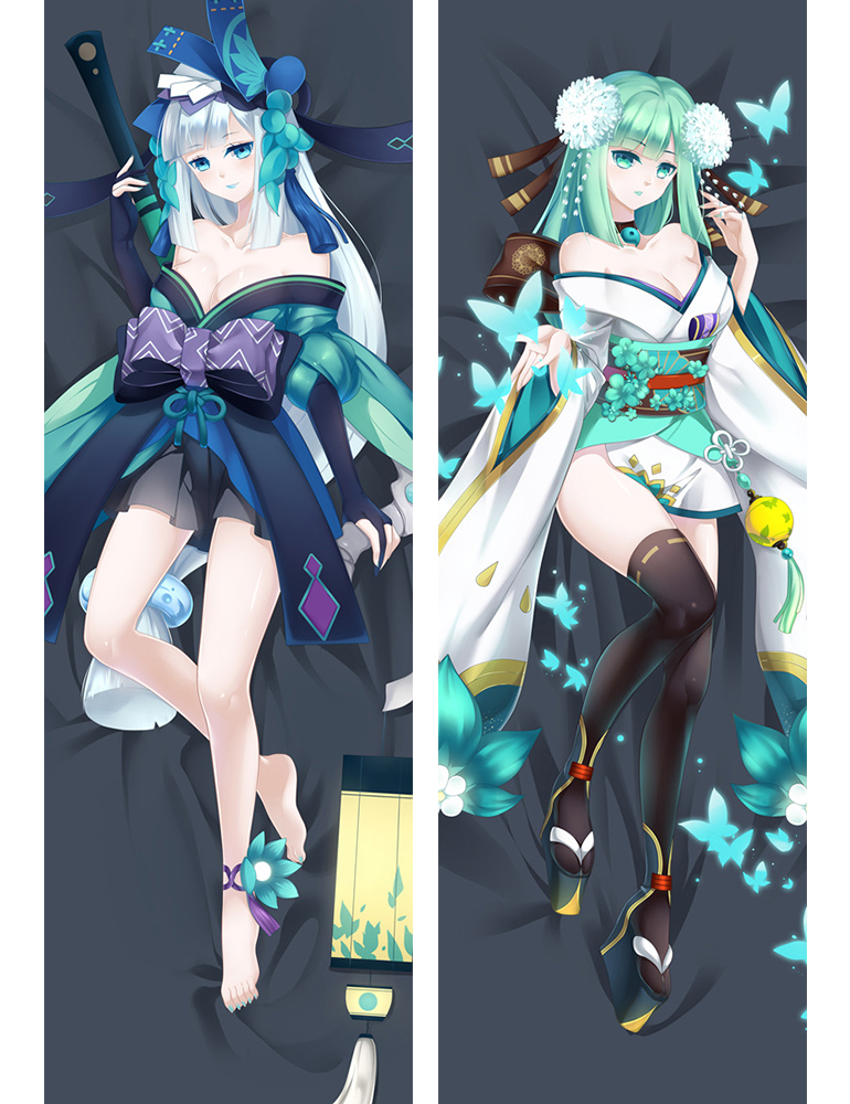 Onmyouji Aoandon Anime Dakimakura Pillow Cover