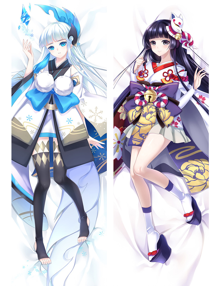 Onmyouji Yuki Onna Anime Dakimakura Pillow Cover