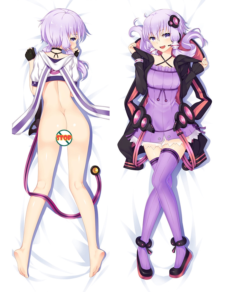 New Vocaloid Dakimakura Yuzuki Yukari Anime Girl Hugging Body Pillow Case Cover