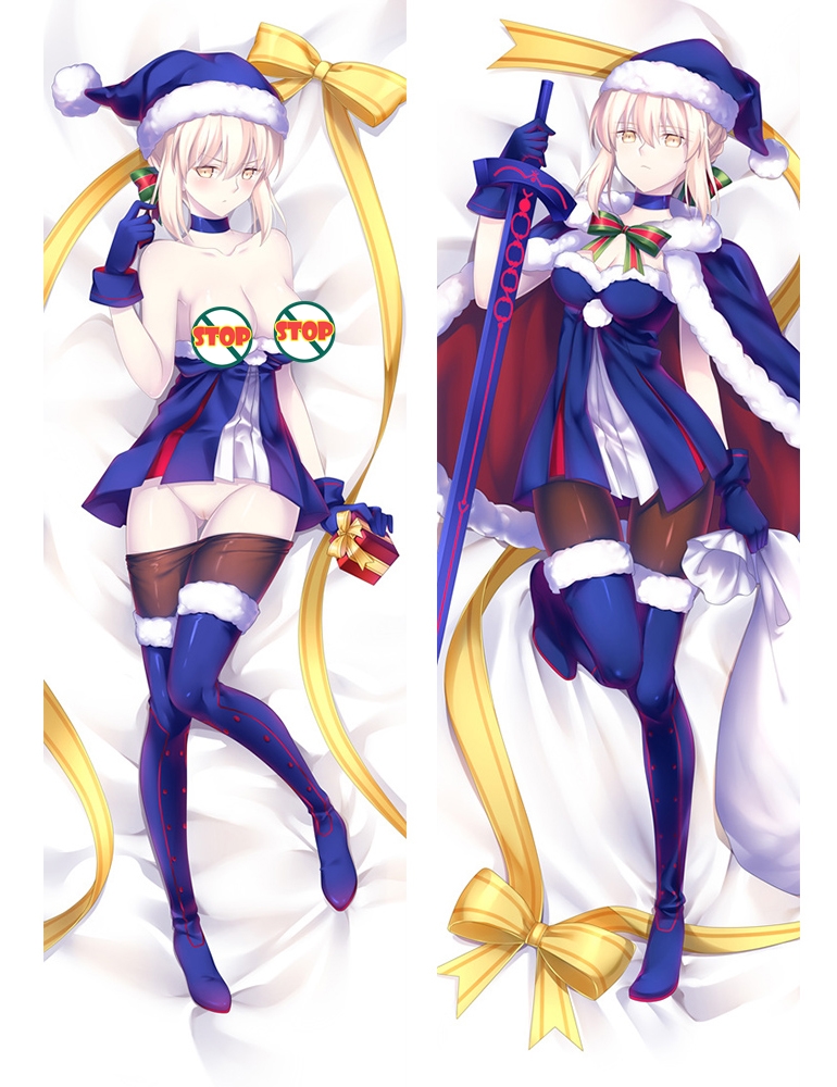 New Fate Stay Night Zero Dakimakura Saber Christmas Anime Hugging Body Pillow Case