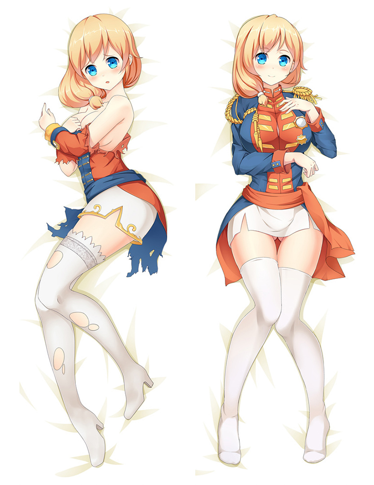 New Warship Girls HMS Rodney Hugging Body Otaku Gift Cover Dakimakura Pillow Case
