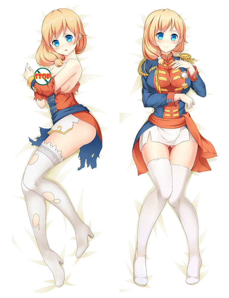 New Warship Girls HMS Rodney Hugging Body Otaku Gift Cover Dakimakura Pillow Case