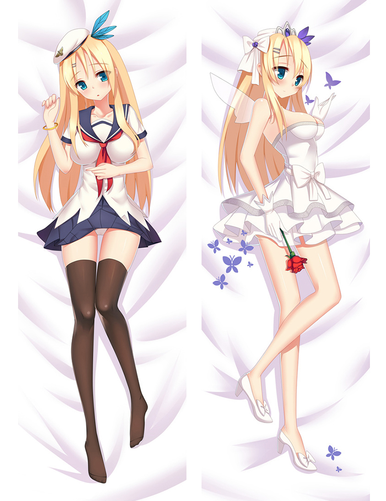 New Anime Dakimakura Warship Girls Saratoga Hugging Body Pillow case