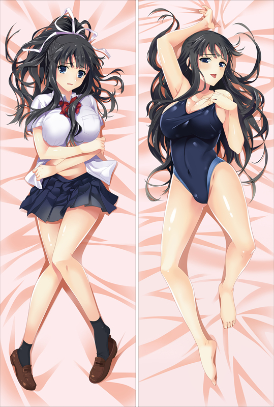 Galgame Jitaku Keibiin characters girls Katsuragi Yuki & Katsuragi Sayaka pillow cover Homeguard body Pillowcase