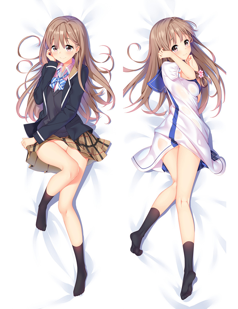 New Anime Dakimakura Masamune-kun's Revenge Fujinomiya Nek Hugging Body Pillow Case