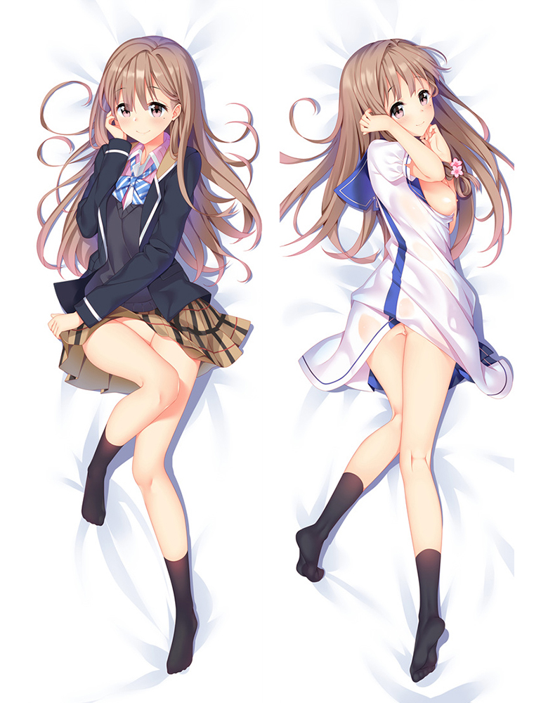 New Anime Dakimakura Masamune-kun's Revenge Fujinomiya Nek Hugging Body Pillow Case