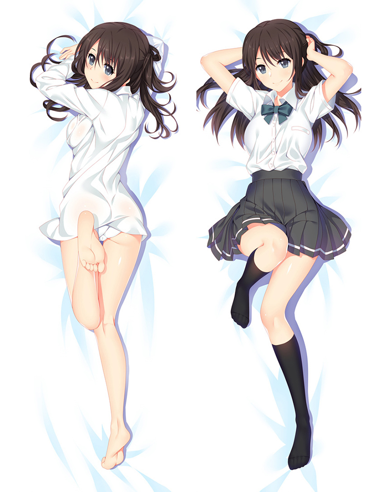 New Anime Seiren Hikari Tsuneki Otaku Dakimakura Hugging Body Pillow Case Cover