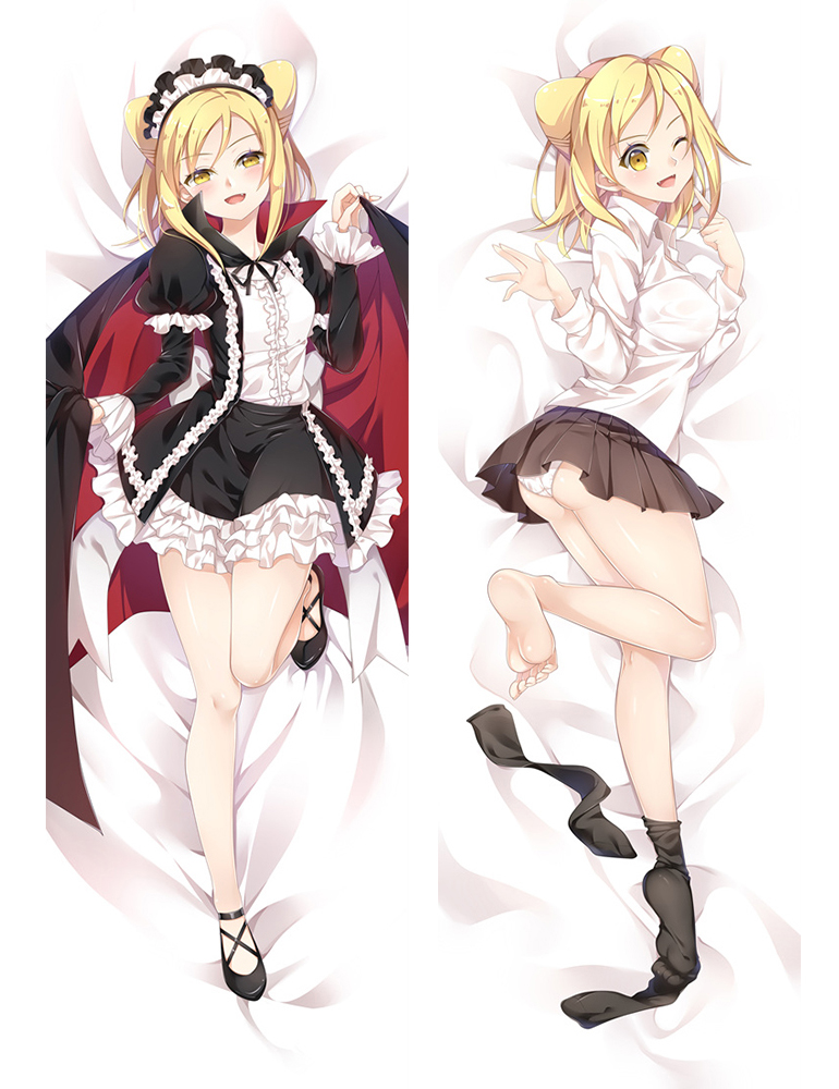 New Interviews with Monster Girls Hikari Takanashi Dakimakura Hug Body Pillow Cover