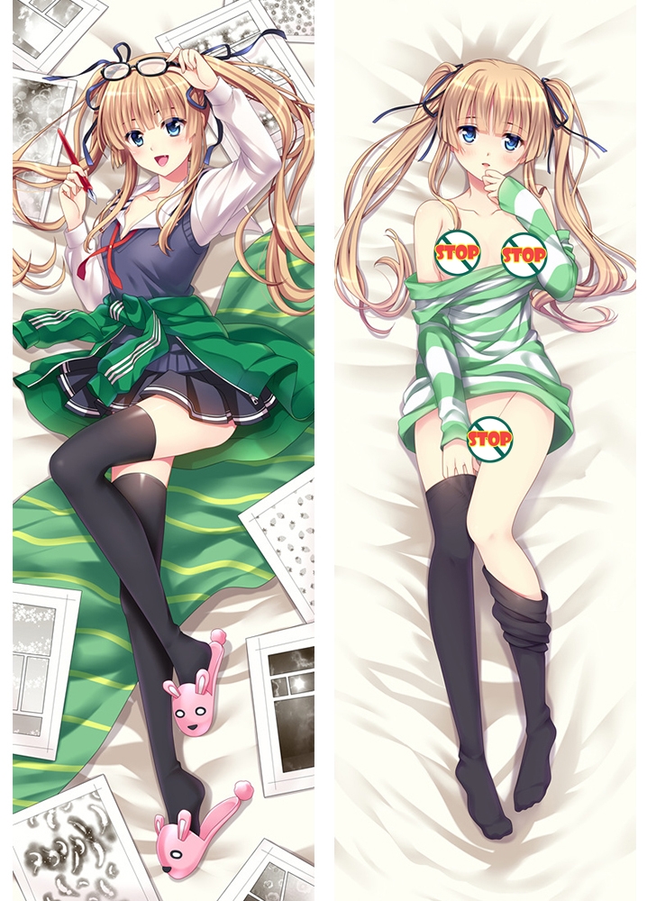 Vocaloid Dakimakura Hatsune Miku Anime Hugging Body Pillow Case Cover