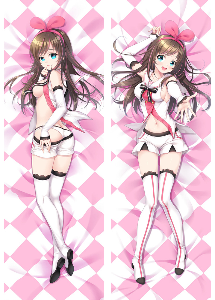 New Artist original Anime Dakimakura A.I.Channel Kizuna AI Hugging Body Pillow Case