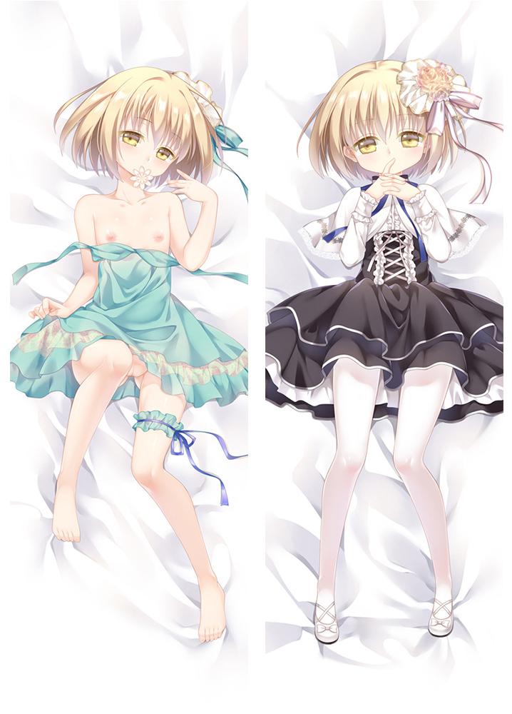 Angel's 3Piece! Kaneshiro Sora Anime Dakimakura Pillow Cover