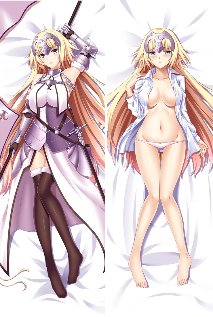 Fate Grand Order FGO Dakimakura Jeanne d'Arc Anime Girl Hugging Body Pillow Case