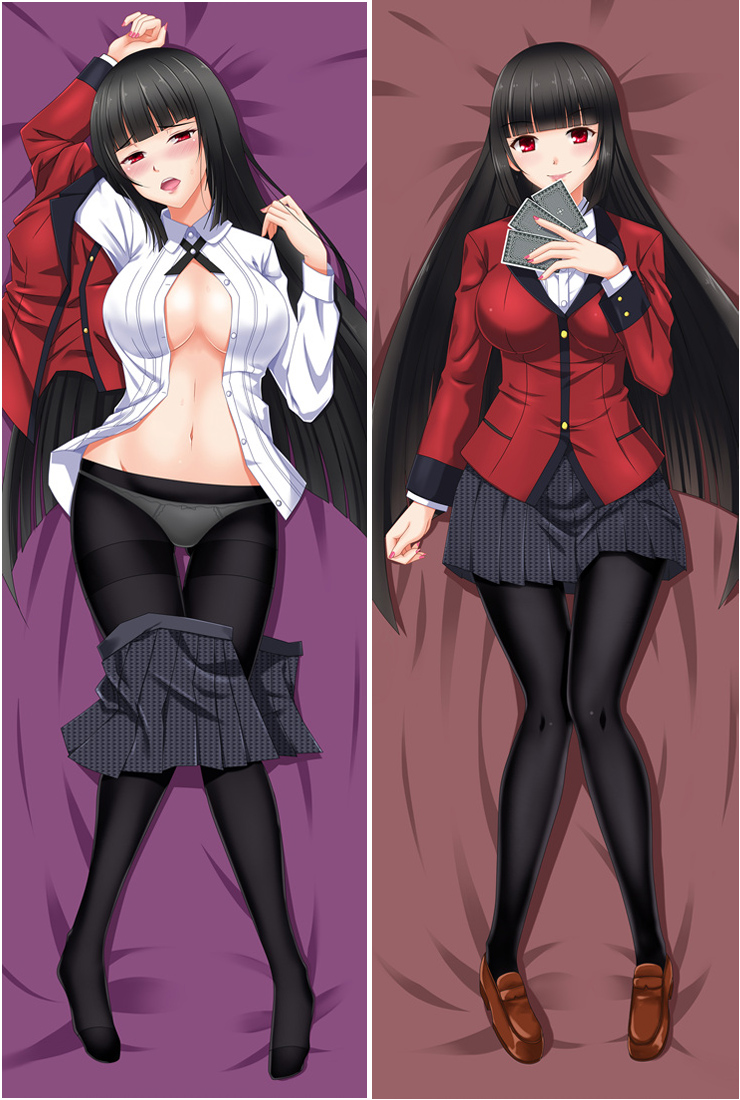 Anime Dakimakura Kakegurui Compulsive Gambler Yumeko Jabami Dakimakura Hug Body Pillow Case Cover
