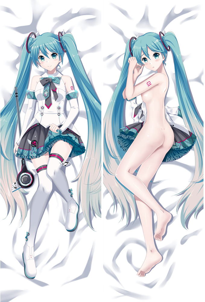 Dakimakura Magical Mirai Hatsune Miku Anime Hugging Body Pillow Case