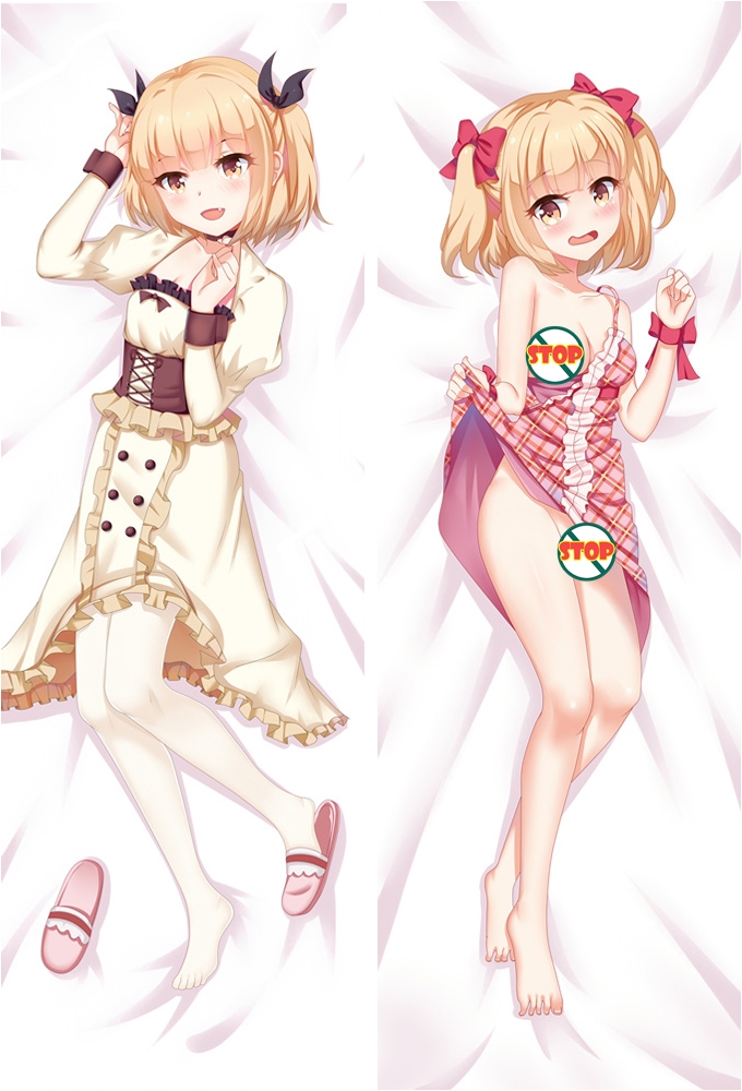 Hot Anime New Game! Yun Iijima Otaku Dakimakura Hugging Body Pillow Case