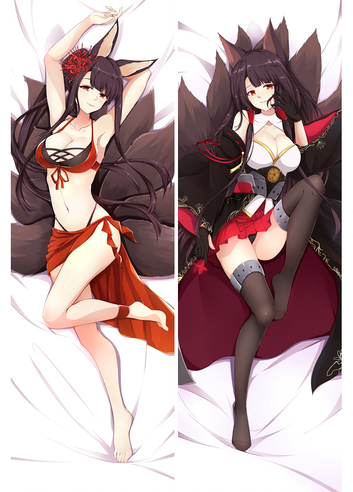 New Game Azur Lane Akagi Anime Pillow Case otaku Hugging Body Dakimakura