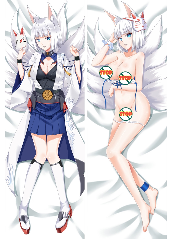 New Game Azur Lane Kaga Dakimakura Hugging Body PillowCase Otaku Cushion Cover