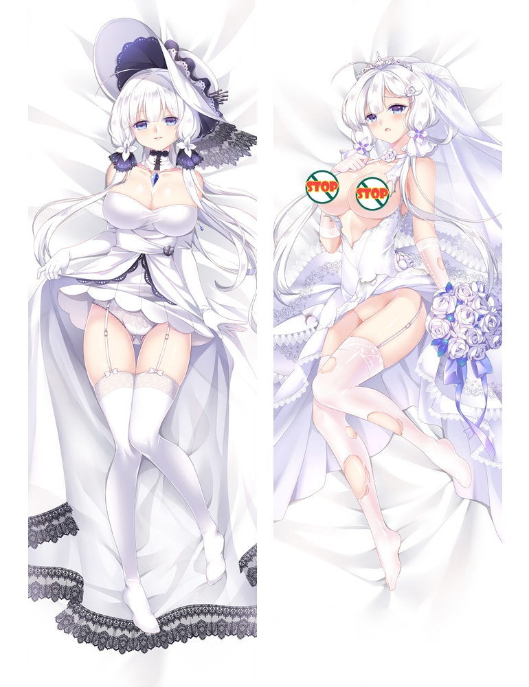 New Anime Azur Lane Dakimakura game Azur Lane Illustrious Hugging Body Pillow Case cover