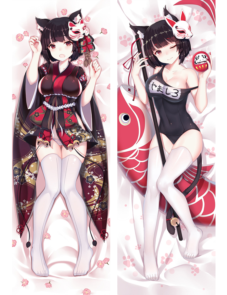 New Anime Azur Lane Dakimakura game Azur Lane Yamashiro Hugging Body Pillow Case cover