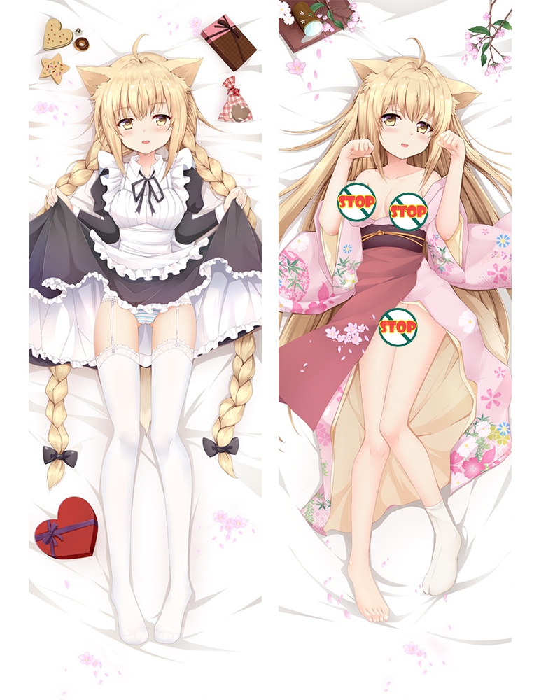 Konohana Kitan Yuzu Anime Dakimakura Pillow Case