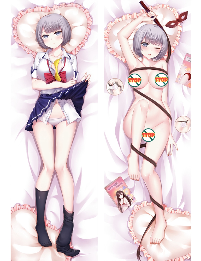 Boku no Kanojo ga Majime Sugiru Shojo Bitch na Ken Akiho Kōsaka Anime Dakimakura Pillow Cover