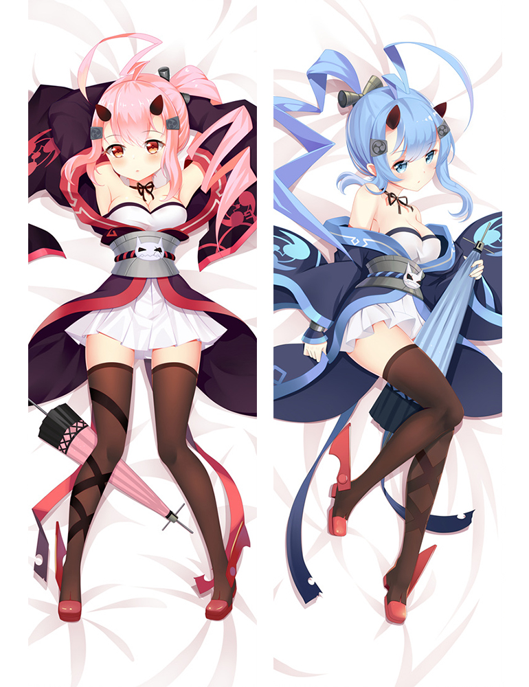 Azur Lane Thunder Inarashima Anime Dakimakura Pillow Cover