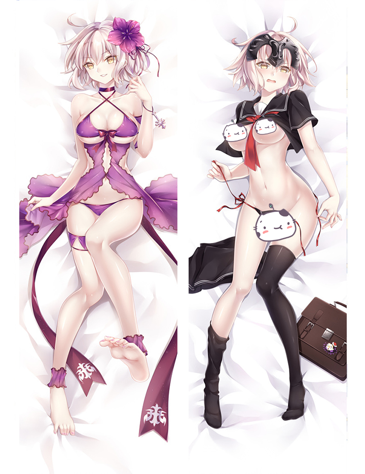 Fate/Grand Order FateGO FGO Jeanne D'Arc Anime Dakimakura Pillow Cover