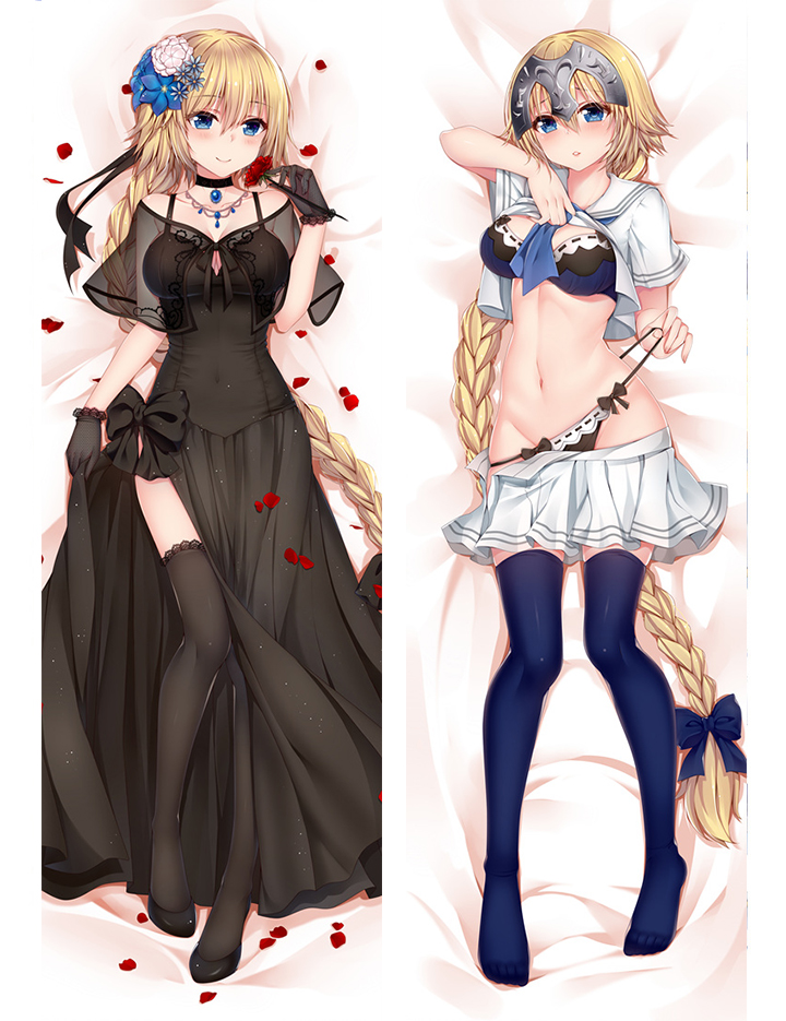 Fate/Grand Order FateGO FGO Jeanne D'Arc Anime Dakimakura Pillow Cover