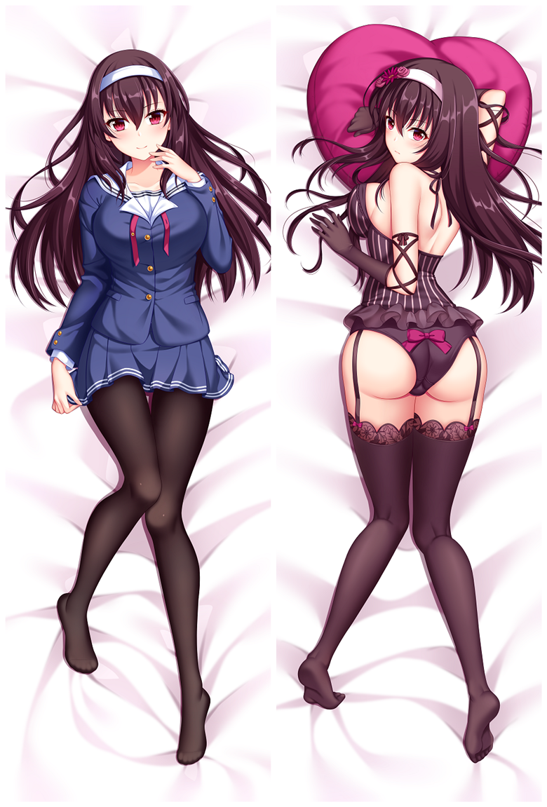 Saekano: How to Raise a Boring Girlfriend Kasumigaoka Utaha 3D Detachable Pillow Cover（Including 3D Breasts or Hips）