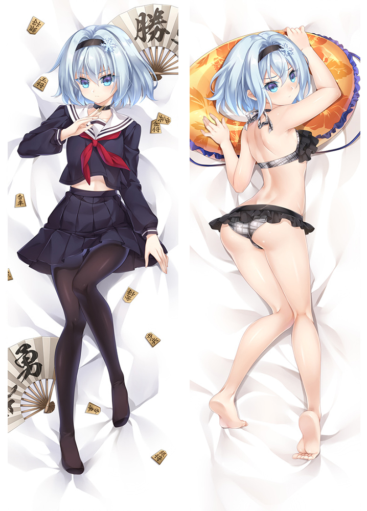 The Ryuo's Work is Never Done! Ginko Sora Anime Dakimakura Pillow Case