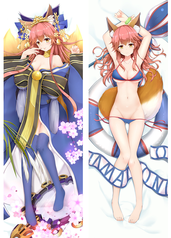 Fate Grand Order FateGO FGO Tamamo-no-Mae Anime Dakimakura Pillow Case