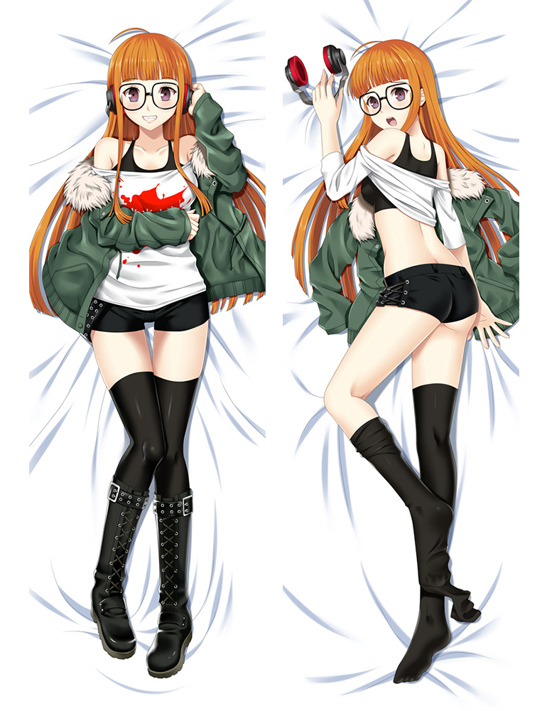 Persona 5 Futaba Sakura Navi Anime Dakimakura Hugging Pillow Cover