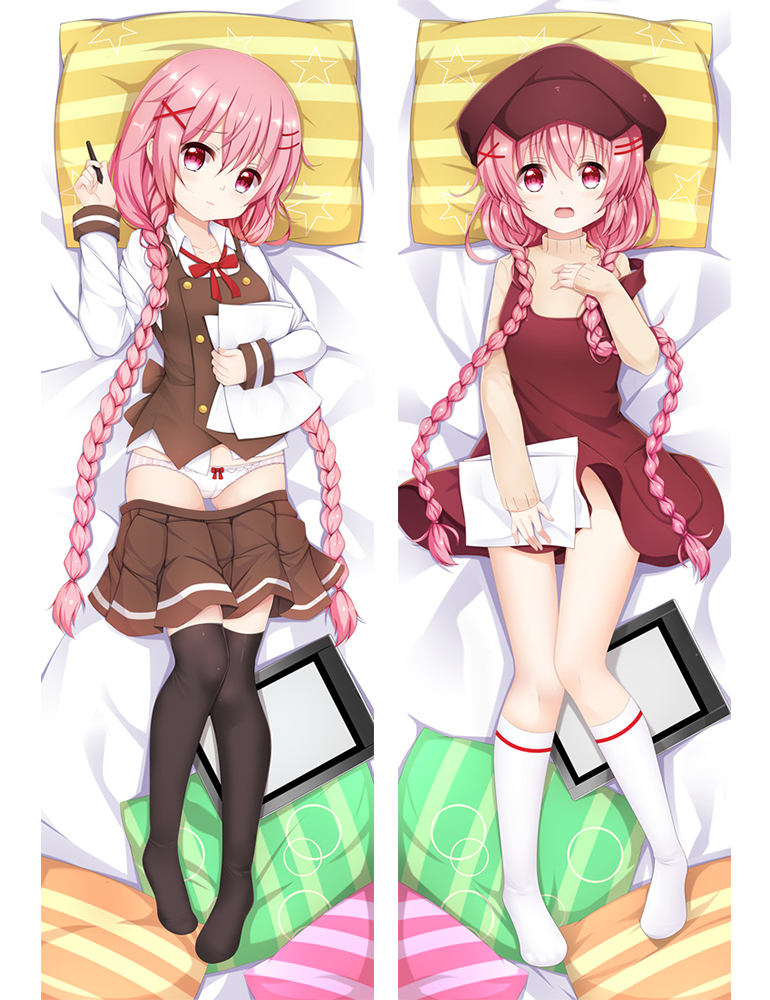 Comic Girls Moeta Kaoruko Anime Dakimakura Hugging Pillow Cover
