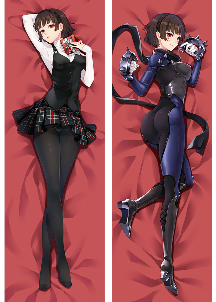 Persona 5 Makoto Niijima Queen Anime Dakimakura Hugging Pillow Cover
