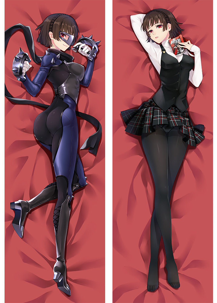 Persona 5 Makoto Niijima Queen Anime Dakimakura Hugging Pillow Cover