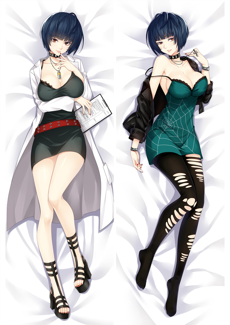 Persona 5 Tae Takemi Anime Dakimakura Pillow Cover
